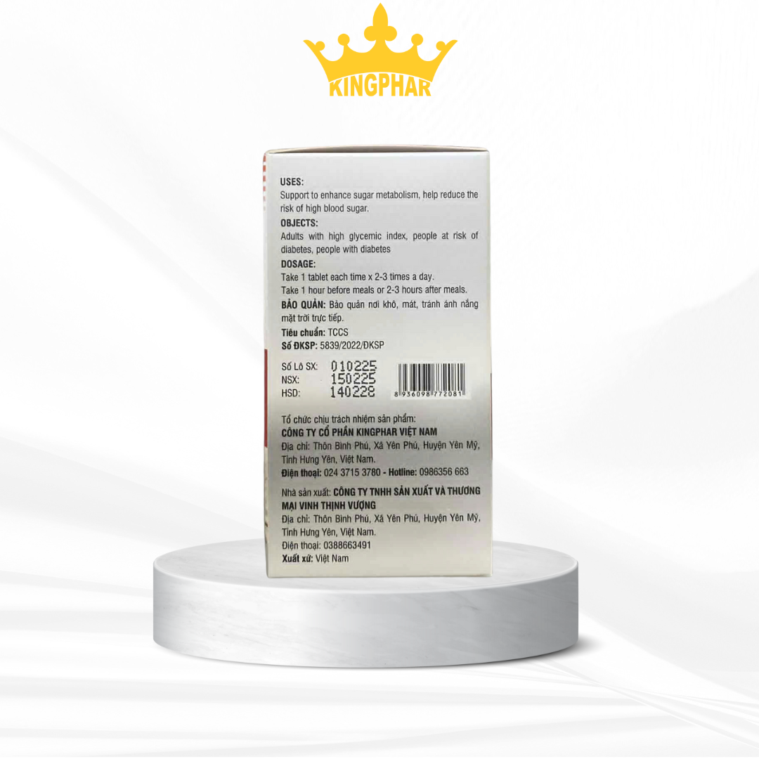 HUYẾT ĐƯỜNG KINGPHAR